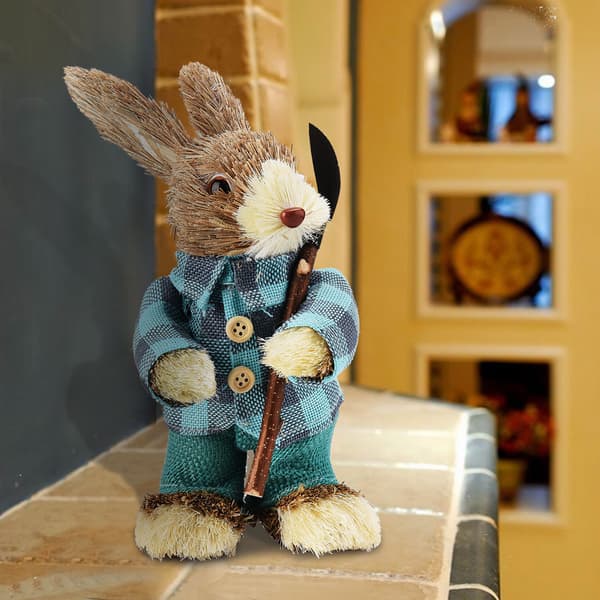 Cat Foot Eco-Friendly Bright Colors Lifelike Durable Easter Bunny Figurine