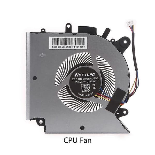for MSI Katana GF66 GF76 11SC 11UC Laptop CPU kjølevifte 5V 4pin GPU radiator [DB] CPU CPU
