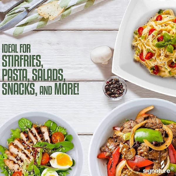 Extra Strong Paper Plates - Eco-Friendly, Biodegradable and Compostable - 23 cm - 50-pack - Perfect for Picnics, BBQs and Parties