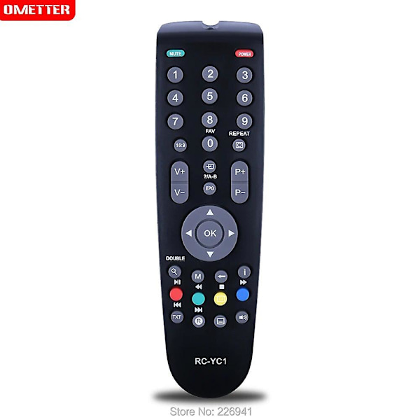 TV-fjärrkontroll för Grundig Rc-yc1 Rc-gd1 Rc-23 Rc-y1