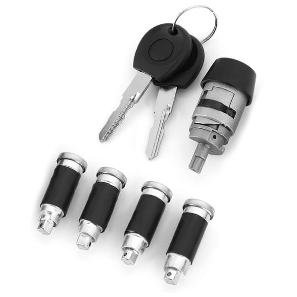 Ignition Lock Cylinder & Key Fits Transporter T4 Caravelle 1990-2003 357905855A