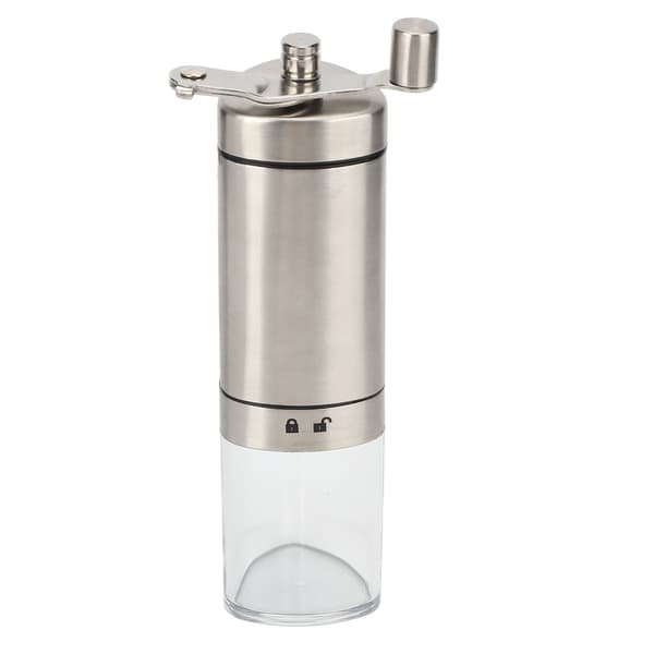 Manual Coffee Grinder 40g Stainless Steel ABS Ceramic Durable Coarse Medium Fine Easy Use Manual Bean Grinder