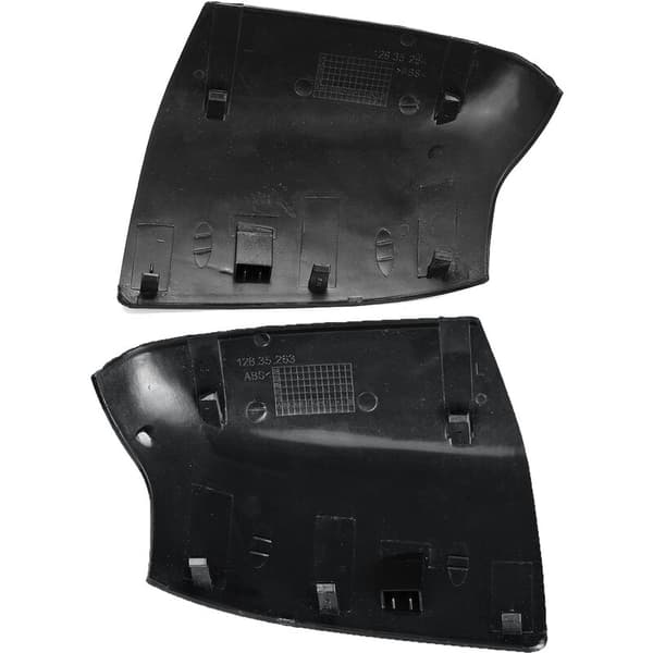 Blank Black Car Rearview Mirror Cover Trim Side Wing Shell for Focus MK2 2005 2006 2007 Right