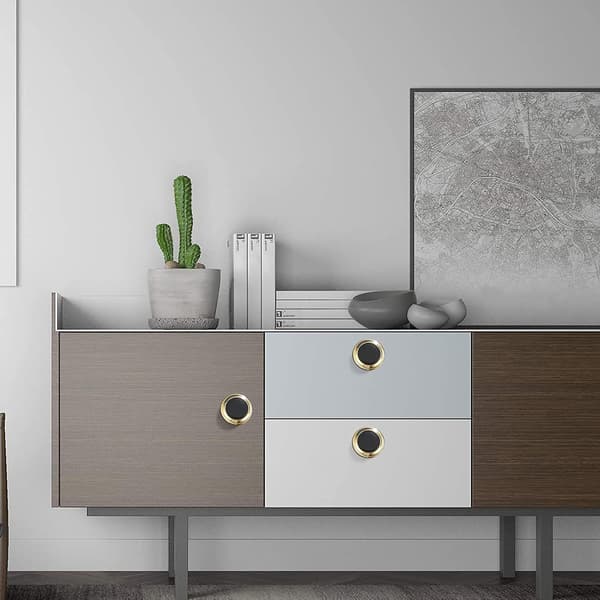 Cabinet Door Handles, Simple Round Hole Drawer Knobs, Furniture Handle