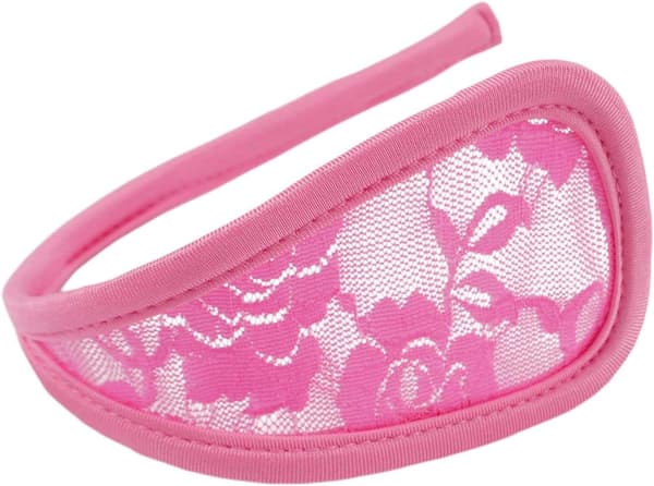 C-String blonde sexet lingeri undertøj til kvinder CX103 Gr. one size, rose -