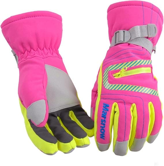 Unisex vanntette vindtette vintervarme snowboard skihansker