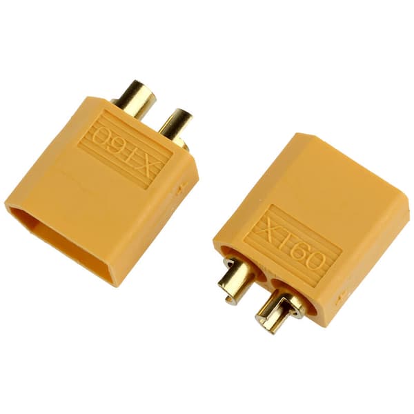 10 par XT60 hunn/hann kulekoblinger for RC-batteri