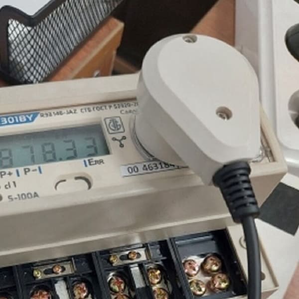 CP2102 USB til Irda optisk grænseflade nær infrarød Iat magnetisk adapterkabel til elektrisk gasaflæsningsdata