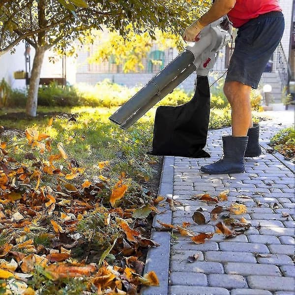 Lehtipuhaltimen säilytyskassi, kangaskassi ulkokäyttöön, lehtienimuripussi