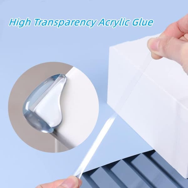 10-pack hörnbeskydd, transparenta hörnbeskydd, P-hörn