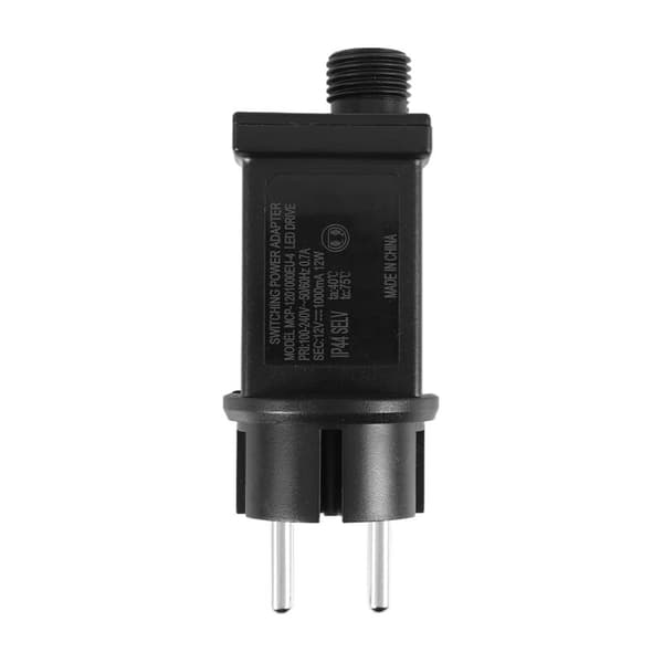 12V 12W Strømadapter Alltid På/Blinkende Strøm LED-driver Vanntett IP44