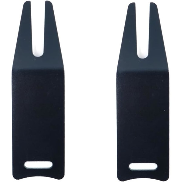 2-pack svart golfdykreparationsverktyg Klassisk design aluminium