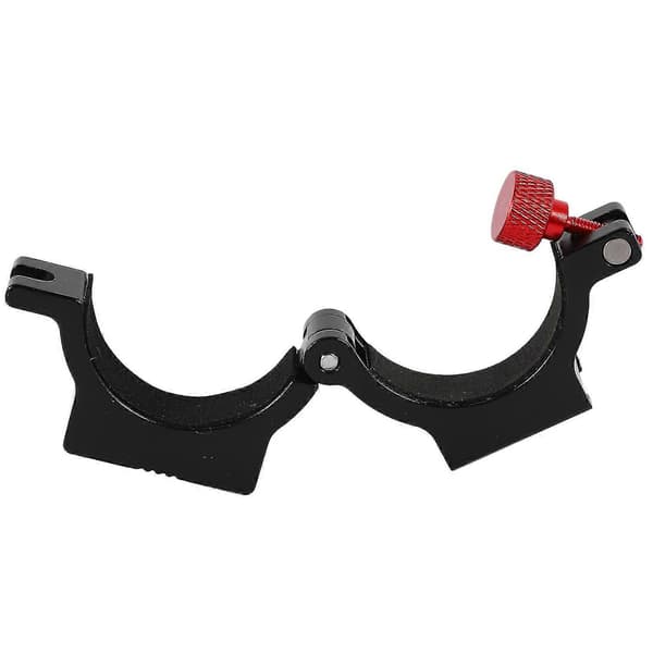 Blitsskoadapter 1/4 adapterringfeste forlengelsesfeste klipsadapterklemme for Smooth 4 Gimbal mikrofon