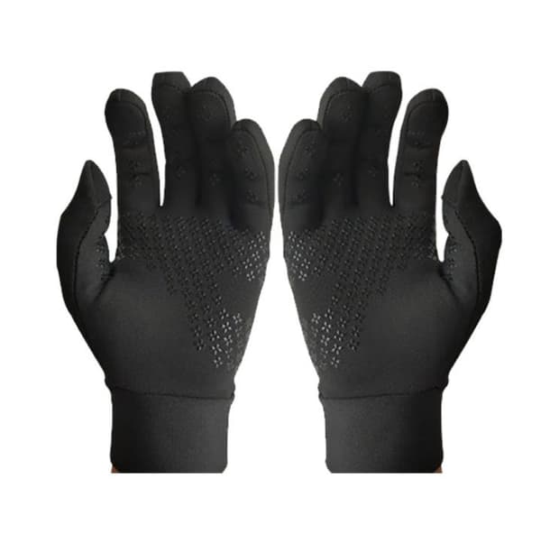 Opvarmede handsker - Touchscreen, Sort, M