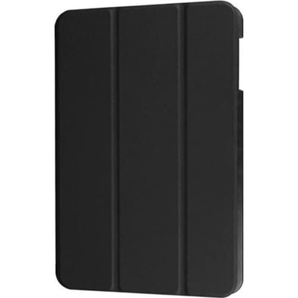 Etui - Samsung - Galaxy Tab A6 10.1 - PU Læder - Stødsikkert - Sort Sort Svart