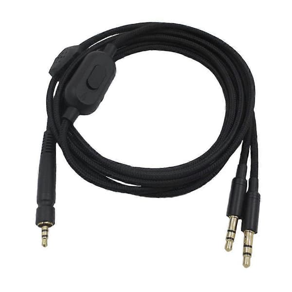 Kompatibel med Sennheiser GAME ZERO PC 373D GSP350 500 600 hovedtelefon Double plug version