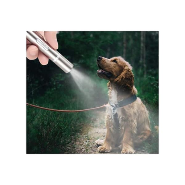 Rechargeable Laser Cat Toy with Violet Light Pet Teaser Stick for Cats