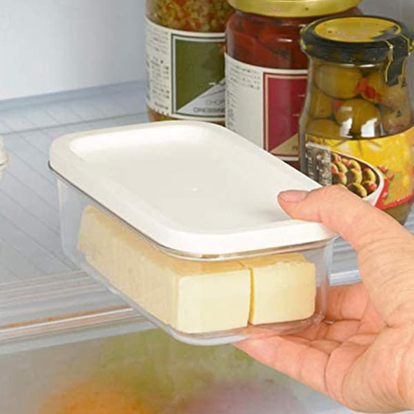 Butter Dish with Sealed Lid and Cutter for Easy Cutting and Storage, Butter Box Cheese Keeper