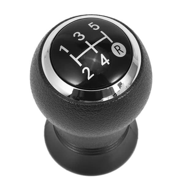 2 stk 5-trins manuel gearknop håndbold til Yaris 2005 2006 2007 2008 2009 2010 Sort