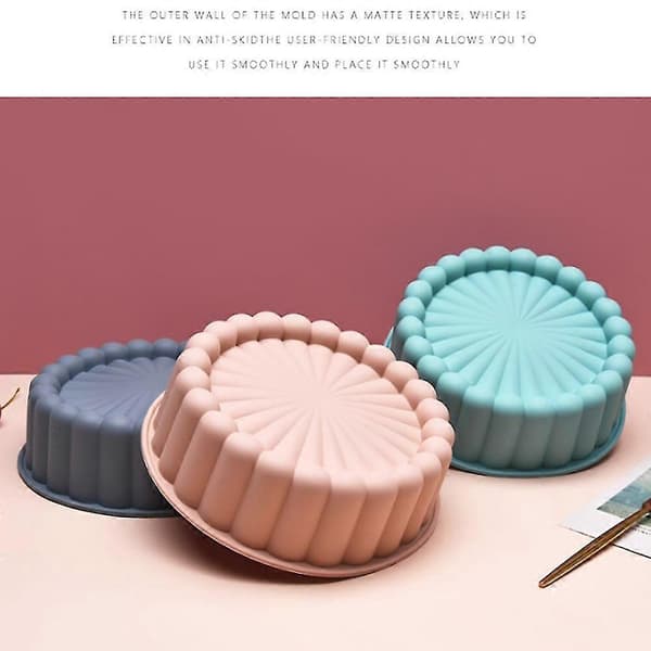 Round Silicone Mold Strawberry Cake Baking Mold Cake Molds Sponge Cake Mold Flan Mold DIY Baking Molds