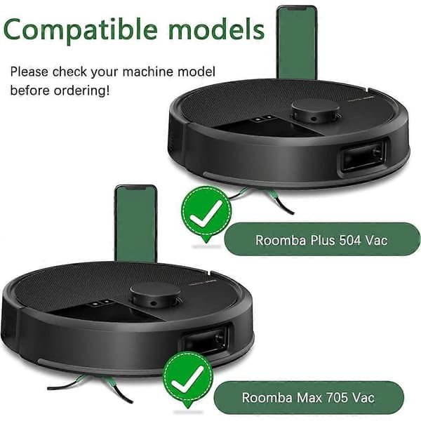 Hovedbørste til IRobot Roomba Max 705 Vac/IRobot Roomba Plus 504 Vac Robotstøvsuger Reservedele