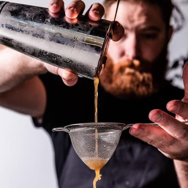 Boston Cocktail Shaker Sæt i Rustfrit Stål - 18oz & 28oz Vægtet Tin on Tin