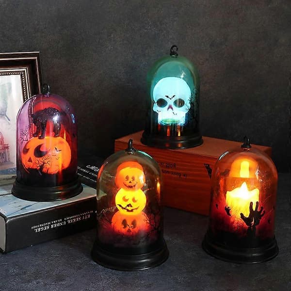 Halloween-rekvisiitta luurankokoristelamppu (luurankolamput)