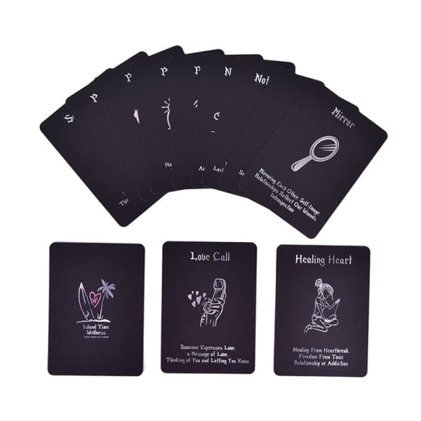54 Island Time Wellness Kärlek Oraakkelikortit Tarotkortit Ennustus 1 kpl
