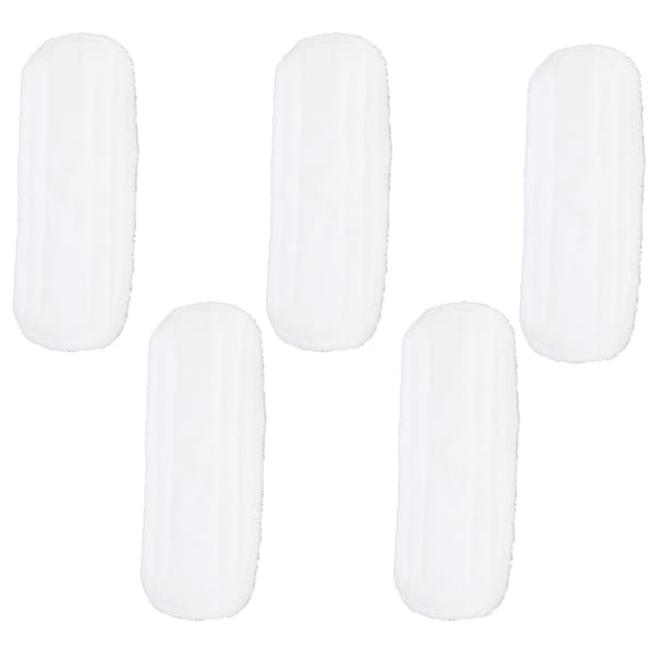 5 PCS Microfiber Mop Pads Reusable Mop Head Cleaning Pads Replacement for Secura EM‑516