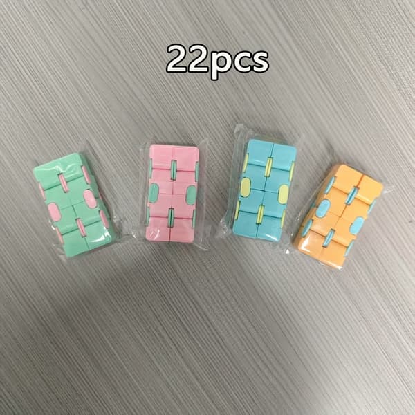 22 kpl Mini Flip Cube -palapelilelu - Infinite Loop Fidget-FX-