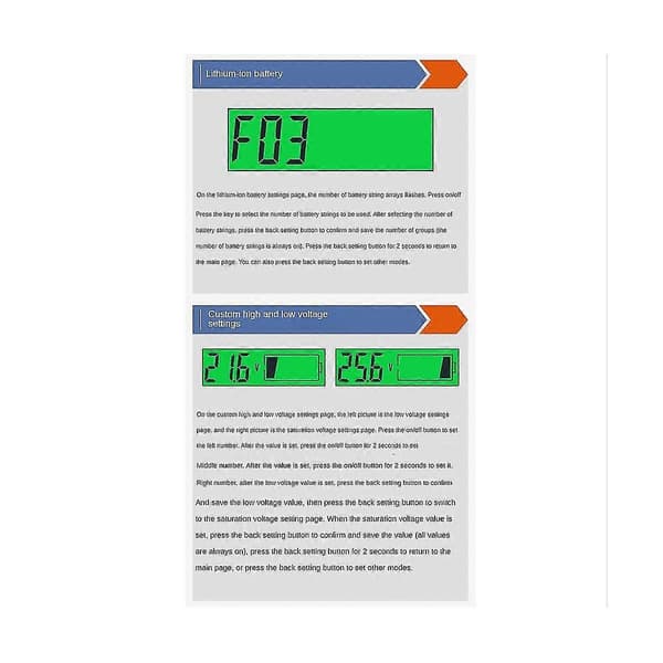 8-30v Usb Typ-c Indikator Bil Digital Voltmeter Volta E