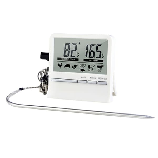 Food Thermometer Oven Thermometer WHITE