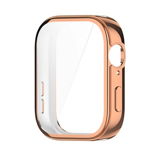 TPU Cover til Huawei Watch Fit 3, Fuld Dækning, Skærmbeskytter til Huawei Fit3, Blød Beskyttelsesramme, Tilbehør Rosaguld Rose Gold For Huawei Fit 3