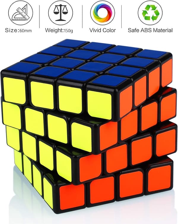 /#/4x4 4x4x4 Magic Puzzle Magic Speed ??Cube Adults Children's Holiday Gift/#/