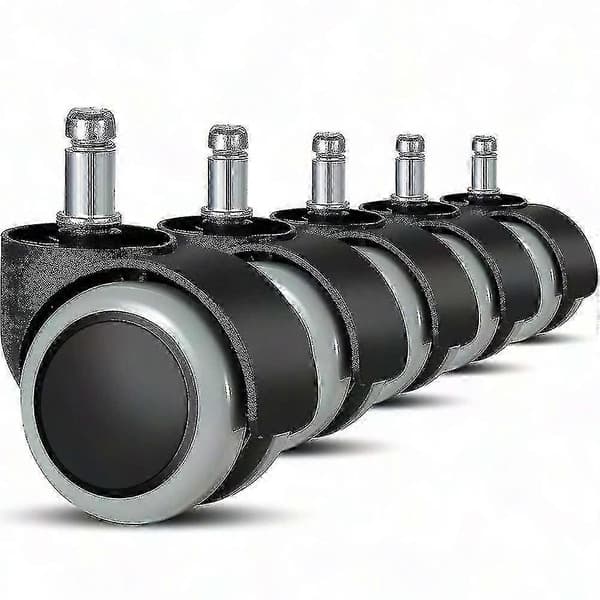 5-pakning kontorstolhjul 11mm/22mm erstatning for harde gulv - Gaming- og svingstoler