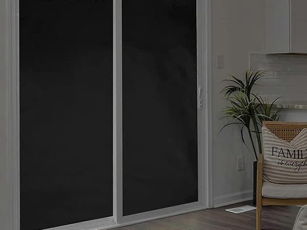 1.45x2m Blackout Curtains Window Blackout Curtains Temporary Blackout Blinds (FMY)