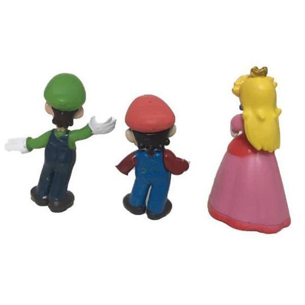 #6 st Super Mario Cartoon Game Figuriner Ornament#