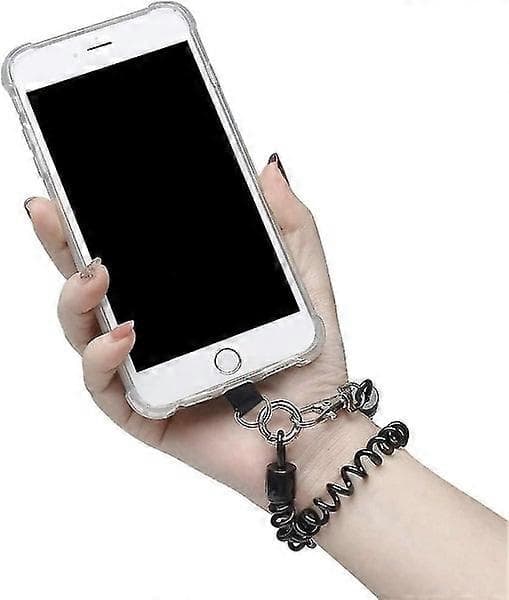 Telefonhalskæde med fastgørelseslap: Universelle strækbare lasso-stropper [DB]