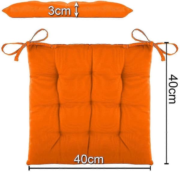 Sett med 4 stk stolputer, 40*40cm