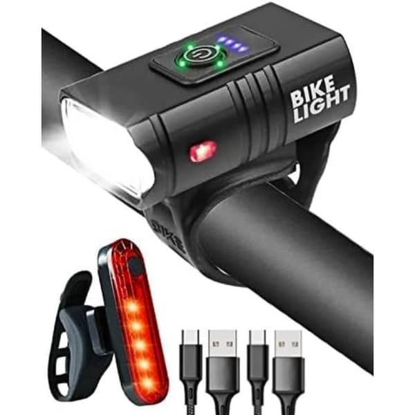 1600 Lumen Super Bright Bicycle Light - 6 Modes, USB Rechargeable & Waterproof-FX-