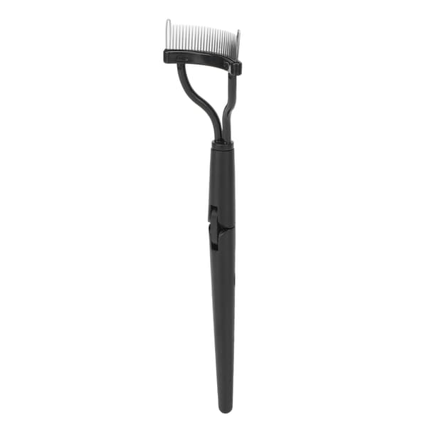 Foldable Eyelash Separator Teeth Eyelash Comb Eyelash Care Tool with Protective Case