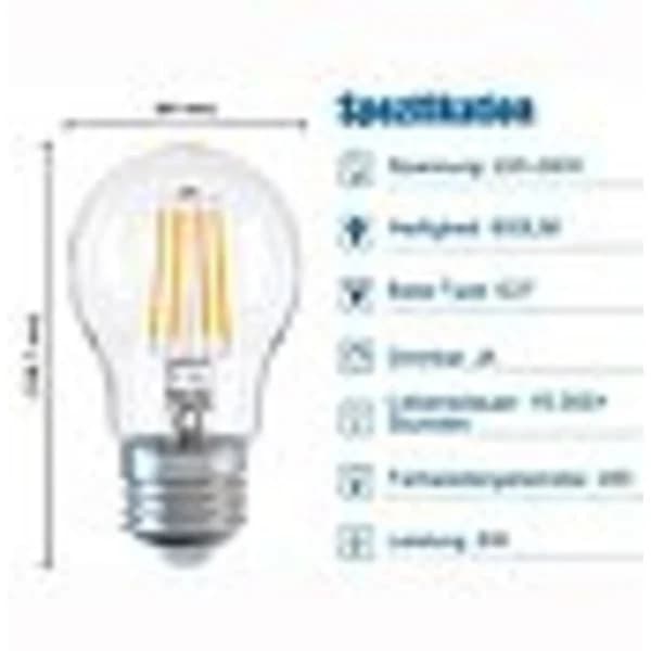 E27 LED-lamppu, himmennettävä energiansäästölamppu 6W (vastaa 60W)