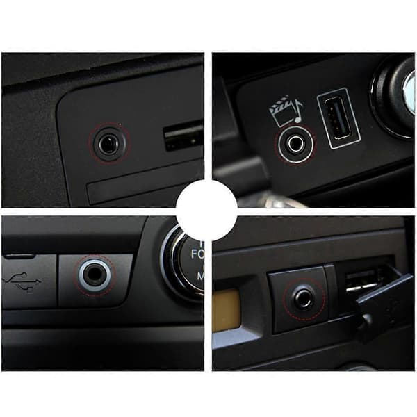 AUX-USB-sovitin Ääni Musiikki Autostereo Urospistoke USB-naaraskaapeliin