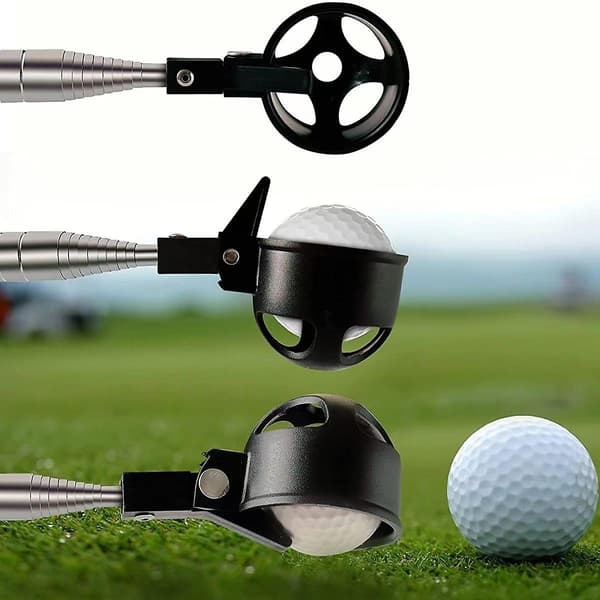 Teleskopisk Golfboldopsamler Udtrækkeligt Samleværktøj