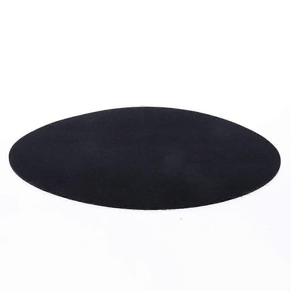 Filt-pladetallerkenmåtte til LP-vinylpladespiller 7 mm huldiameter måtte