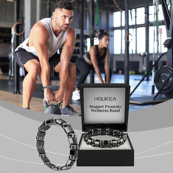 Magnetisk prostatabracelet for menn, stilrent