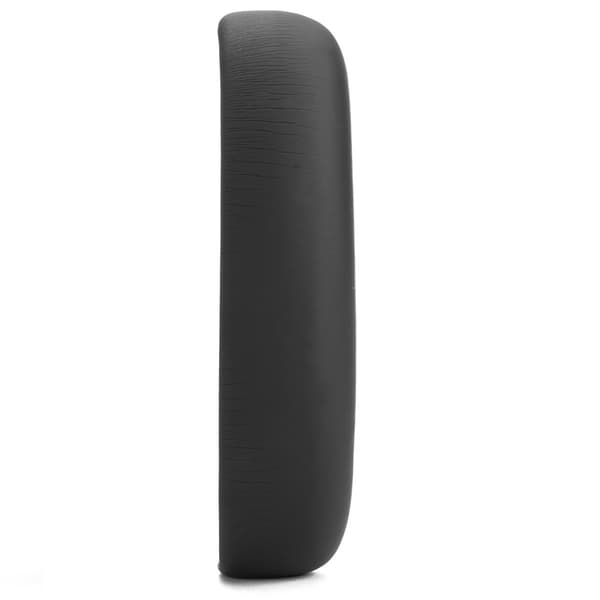 Replacement headphone cushions for comfort and sound isolation for commuting, home and studio, protein leather + memory foam, 2-pack black, compatible with Skullcandy