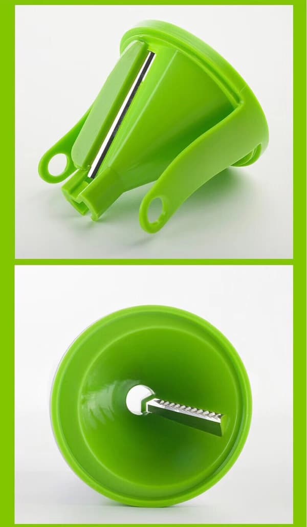 Kraftig spiralizer grønnsakskutter grønnsaksspiralkutter hårsaks zucchini pastanudler spaghettimaker