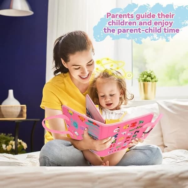 Montessori-leker for barn 1-4 år: Finmotorikk og reiseaktiviteter[DB] Rosa Pink