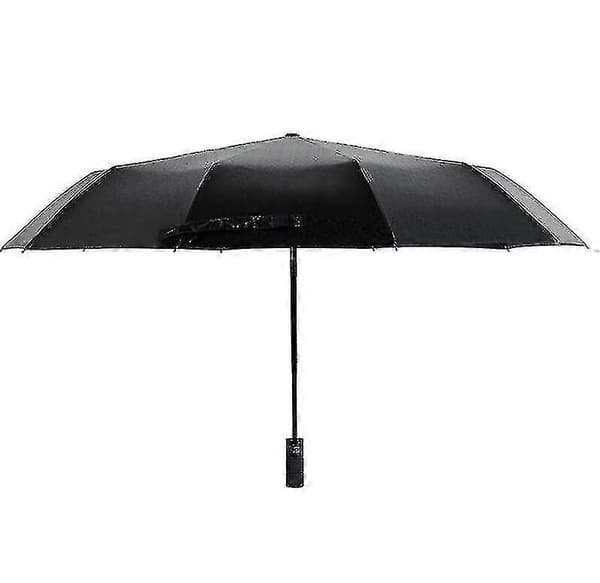 1 pc Reinforced Storm Umbrella (black)